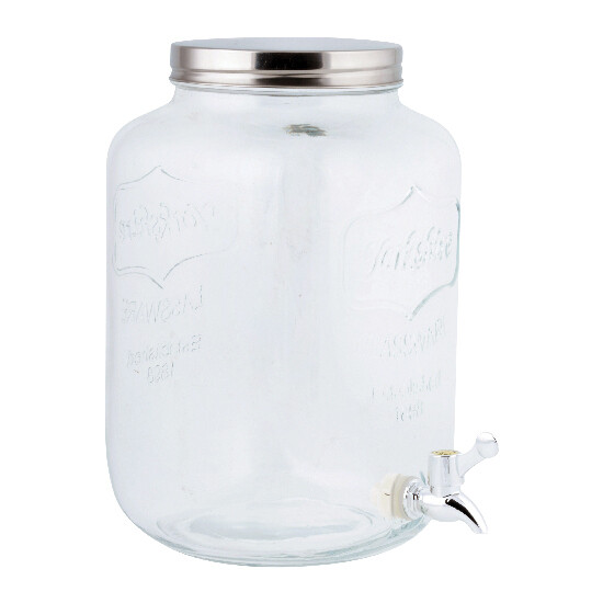 Juice container with tap "SECRETS DU POTAGER" - 7.7 L (SALE)|Esschert Design