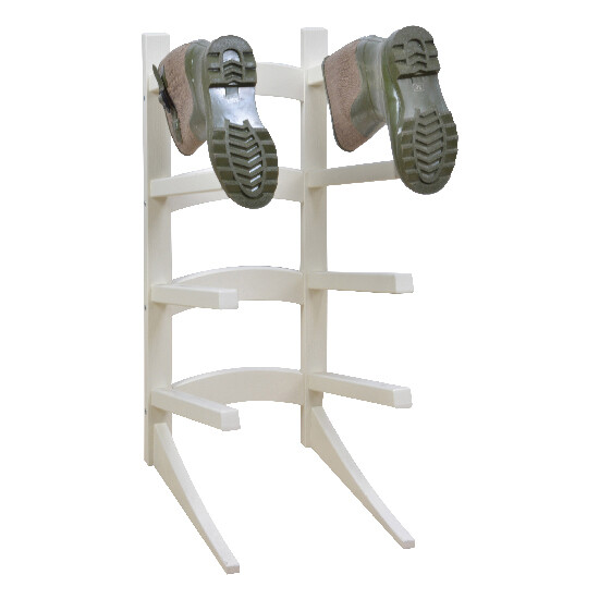 Stojan na topánky, biela, 74 x 30 x 40 cm (DOPREDAJ)|Esschert Design