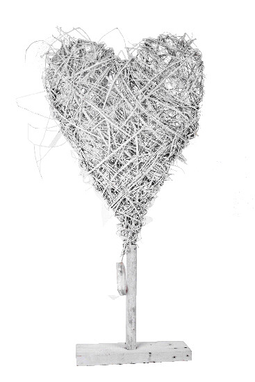 Srdce na stojane, 9 x 30 x 85 cm|Ego Dekor