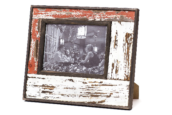 Photo frame, red and white | Ego Dekor