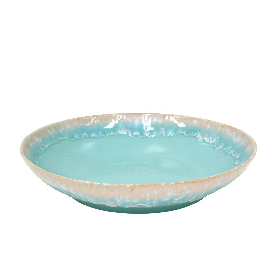 Salad bowl|fruit, 33cm|2.9L, TAORMINA, blue (aqua)|Casafina