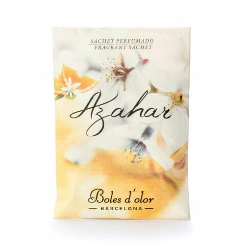 Perfume bag POCKET SMALL, paper, 5.5 x 7.5 x 0.3 cm, Azahar|Boles d'olor