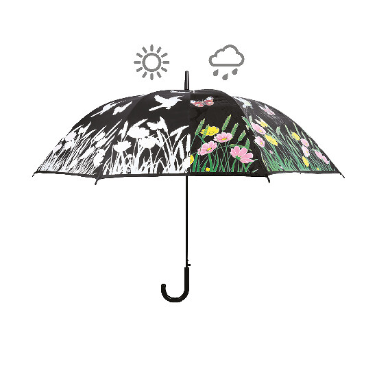 Deštník s měnící se barvou ptáčci|Esschert Design