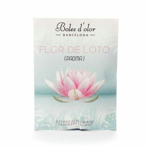 Woreczek zapachowy POCKET SMALL, papier, 5,5 x 7,5 x 0,3 cm, Flor de Loto|Boles d'olor