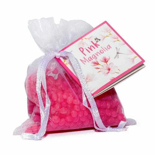 Scented bag ORGANZA 7 x 7.5 x 3 cm Pink Magnolia|Boles d'olor