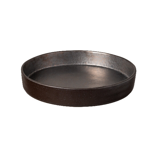 ED Talíř polévkový|na těstoviny 24cm|0,93L, LAGOA, černá|Metal|Costa Nova