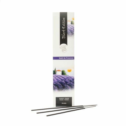 Incense sticks (Black Edition) 20 pcs Soleil de Provence|Boles d'olor