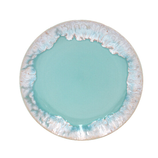 ED Dessert plate, 22 cm, TAORMINA, blue (aqua)|Casafina