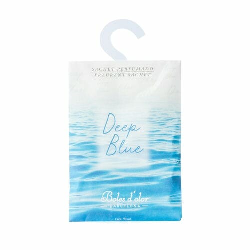 Perfume bag LARGE, paper, 12 x 17 x 0.3 cm, Deep Blue|Boles d'olor