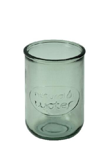 ED VIDRIOS SAN MIGUEL !RECYCLED GLASS! Poháre z recyklovaného skla "WATER" 0,4L, svetlo zelená, rovná (VÝPREDAJ POSLEDNÝCH KUSOVIEK) (DOPREDAJ POSLEDNÝCH KÚSKOV)