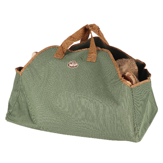 Wood bag dark green|Esschert Design