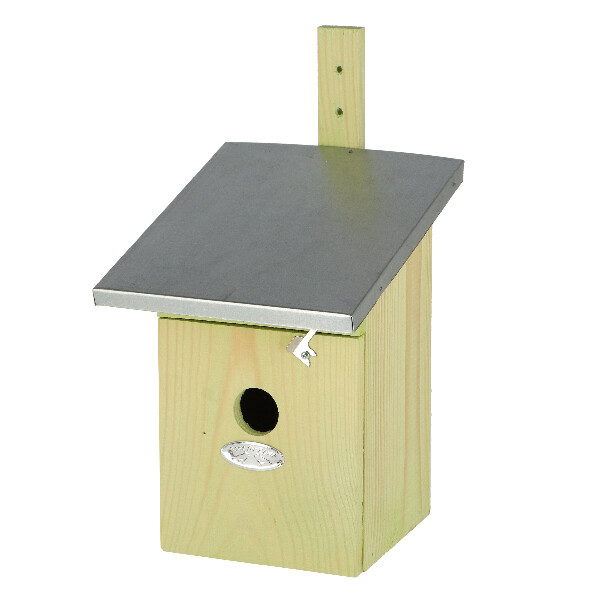 Budka BEST FOR BIRDS pro Sýkorku koňadru, 17x33cm, dřevěná, přírodní/(ED)|Esschert Design