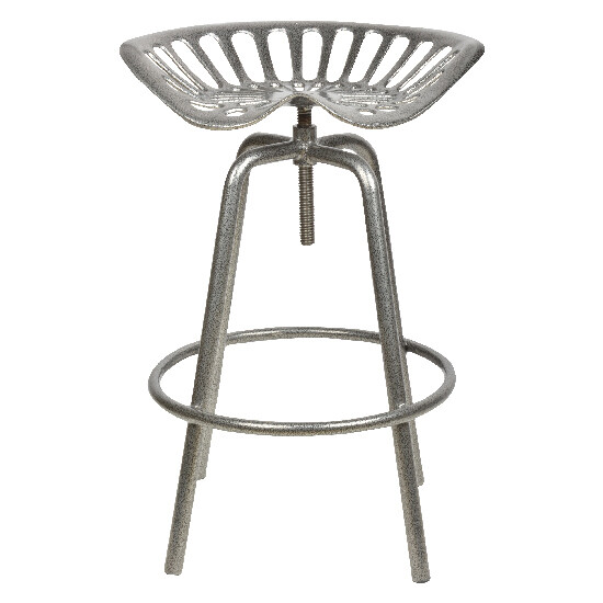 Krzesło "TRAKTOR", szare (WYPRZEDAŻ)|Esschert Design
