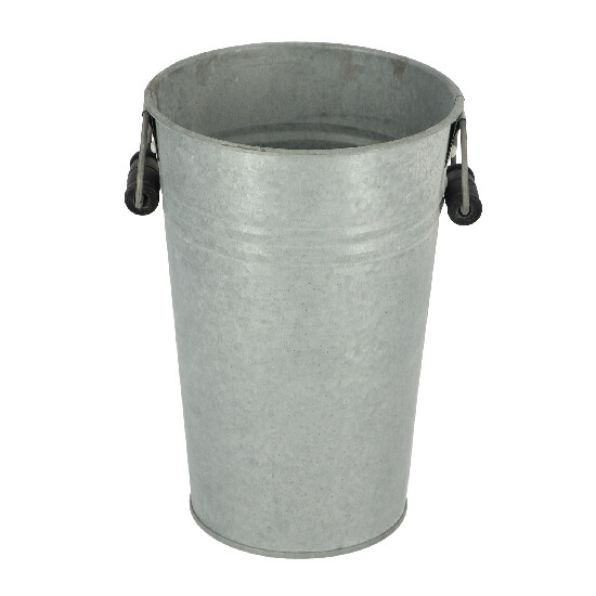 Flowerpot with handles, zinc, 16x14x21 cm|Esschert Design