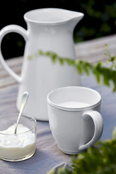 ED Large mug 0.48L, Friso, white (SALE)|Costa Nova