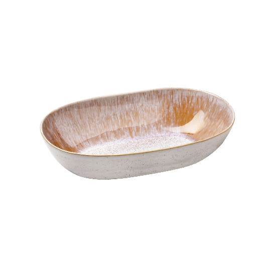 Oval bowl, 32x19cm, IBIZA, yellow (sand) (SALE)|Casafina