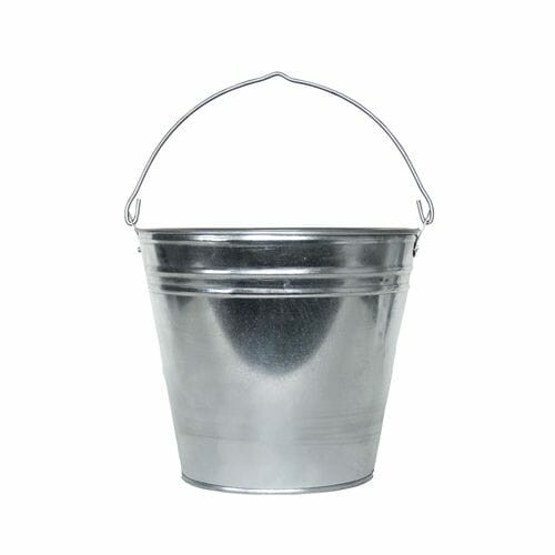 Bucket New galvanized, dia. 35 cm|Esschert Design