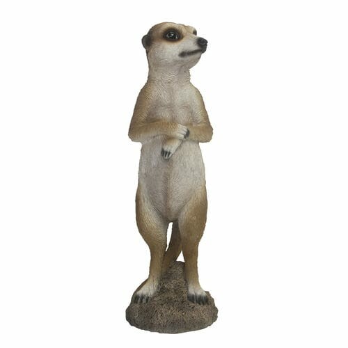 Animals and figures OUTDOOR "TRUE TO NATURE" Standing meerkat, h. 32.4 cm (SALE)|Esschert Design