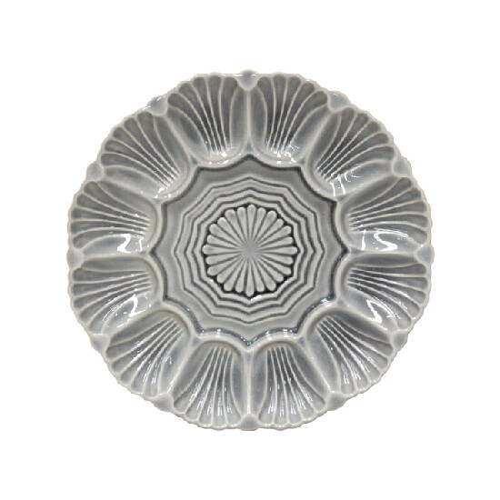Plate 25cm, CRISTAL, gray (SALE)|Costa Nova