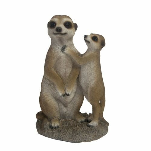 Animals and figures OUTDOOR "TRUE TO NATURE" Meerkats, h. 26 cm (SALE)|Esschert Design