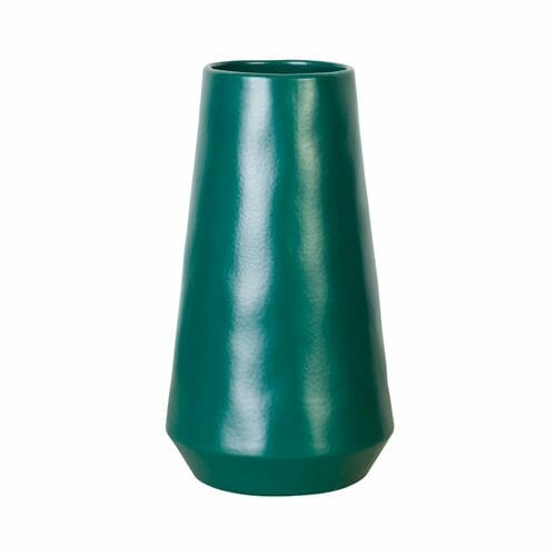 Váza VULCANO 30cm|3,5L, LE JARDÍN, zelená (eucalypt) (DOPREDAJ)|Costa Nova