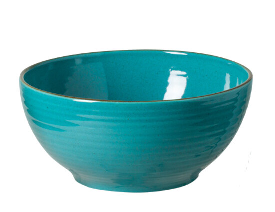 Serving bowl, 26 cm, SARDEGNA, blue|turquoise (SALE)|Casafina