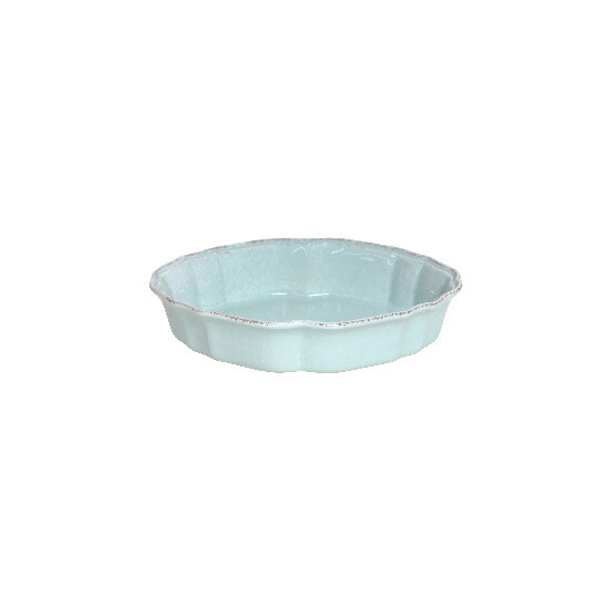 Oval baking dish, 25x17cm, IMPRESSIONS, blue (turquoise) (SALE)|Casafina