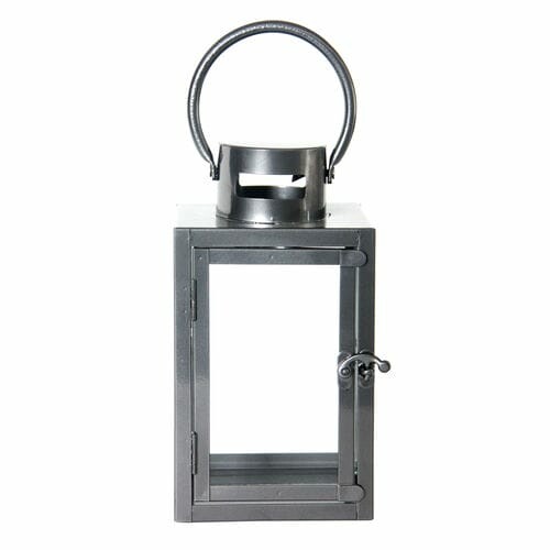 MODERN lantern, anthracite, H. 22.9 cm|Esschert Design