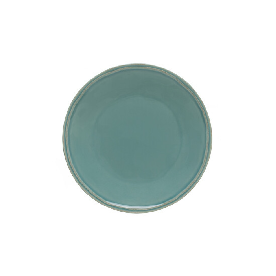 Talerz deserowy 23 cm, FONTANA, niebieski (turkusowy)|Casafina