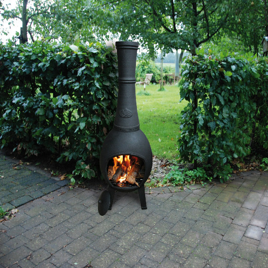 Fireplace stove for terrace, M (SALE)|Esschert Design