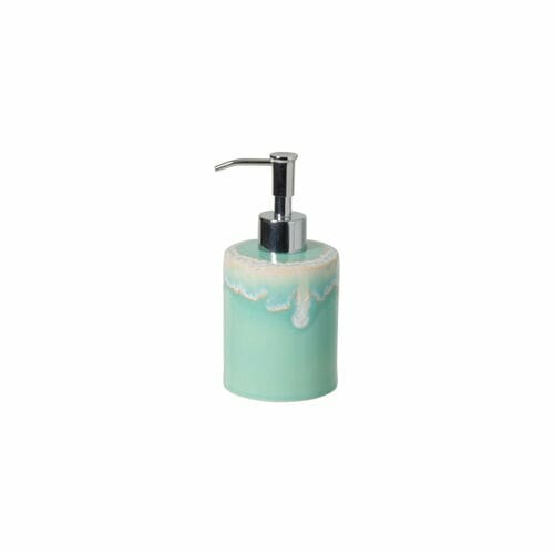 Soap dispenser|body gel 0.6L, TAORMINA, blue (aqua)|Casafina