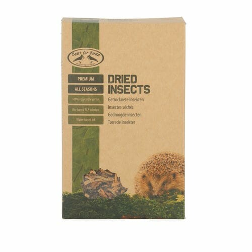 Feeding for hedgehogs - dried insects|Esschert Design