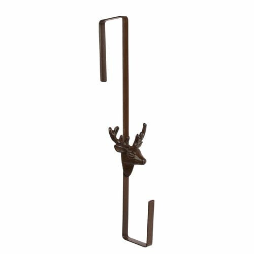 Wieszak na drzwi metalowy - JELEN, wys. 35,5 cm | Esschert Design