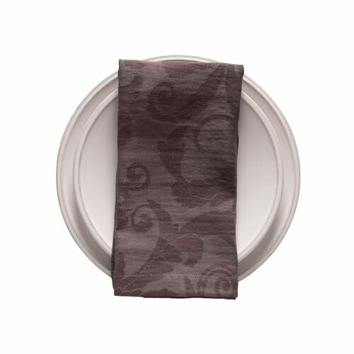 Cloth napkin 47x47cm, DALIA, Bistre (SALE)|Costa Nova