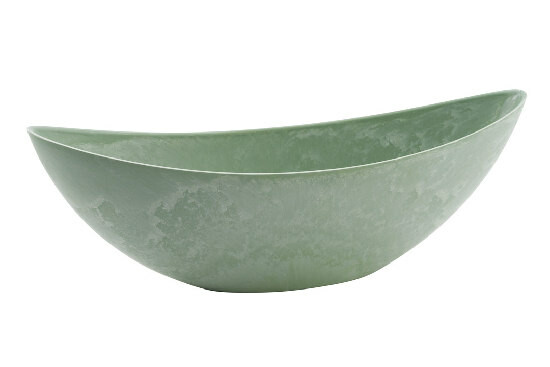 Bowl oval 34 cm, green (SALE)|Ego Dekor