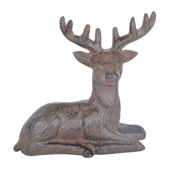 Deer decoration, cast iron|Esschert Design