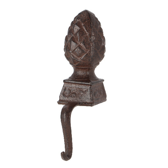 Table hook - twisted cone, cast iron, 22 cm|Esschert Design