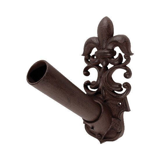 Flag holder, brown cast iron|Esschert Design