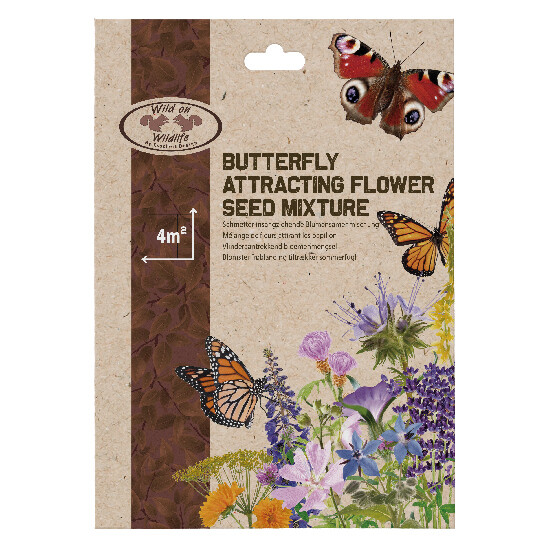 Semena květin - mix semen květin lákající motýlky, balení 21 x 07 x 30 cm|Esschert Design