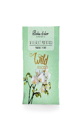 Fragrance bag POCKET SMALL, paper, 5.5 x 7.5 x 0.3 cm, Wild Orchid|Boles d'olor