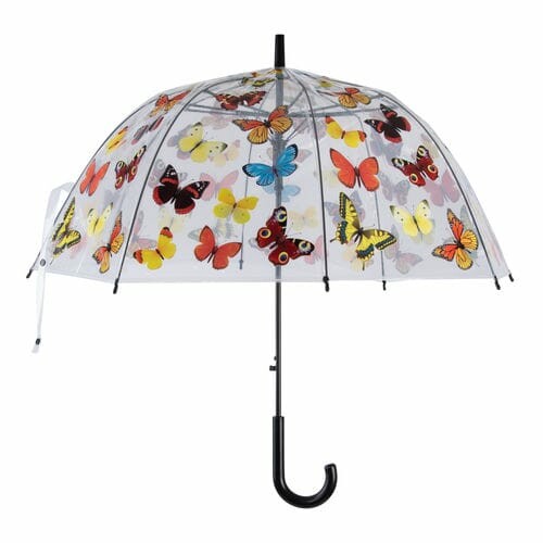 Deštník průhledný s motýlky|Esschert Design