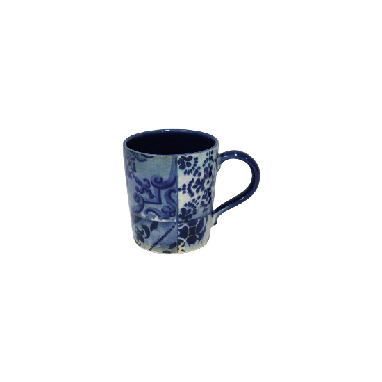 Mug - set of 2 0.52L, LISBOA, blue tile|Blue tile|Costa Nova