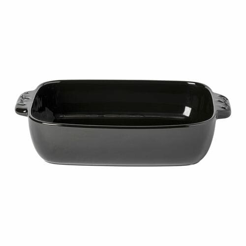 Baking dish 33x22cm CASA STONE, black (Midnight Black) (SALE)|Casafina