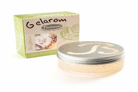 GELAROM scented balls in a jar, FOR ODOR NEUTRALIZATION, with the scent of Flor Blanca|Boles d'olor