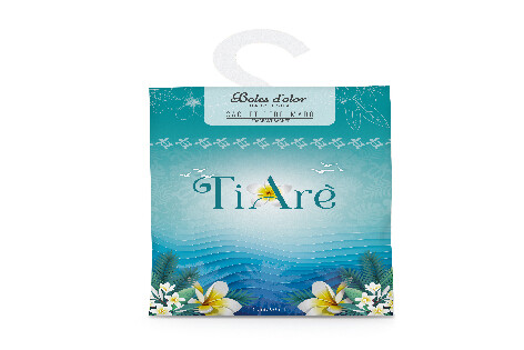 Perfume bag LARGE, paper, 12 x 17 x 0.3 cm, Tiare|Boles d'olor