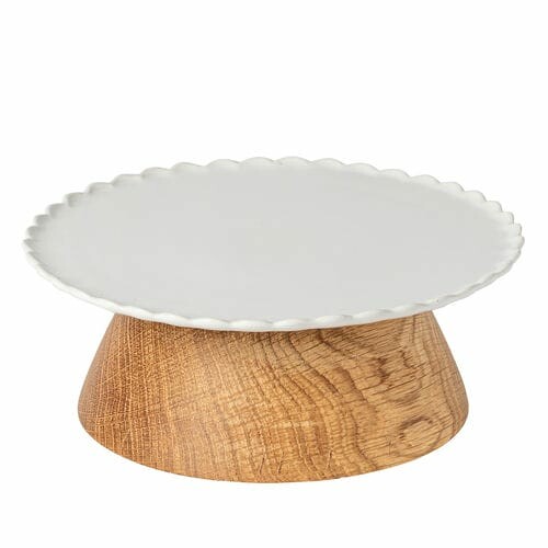 Podnos na tortu|ovocie pr.20x7,5cm FORMA BAKEWARE, biela (DOPREDAJ)|Casafina