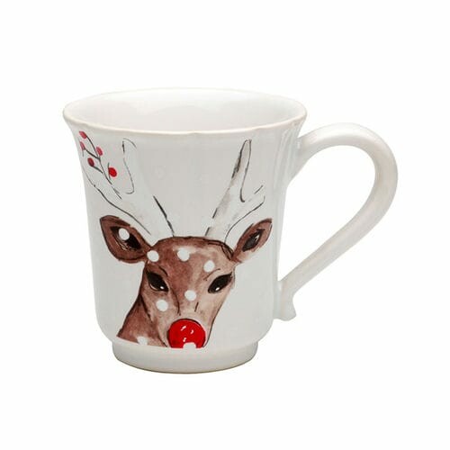 Mug 0.3L, DEER FRIENDS, white|Casafina