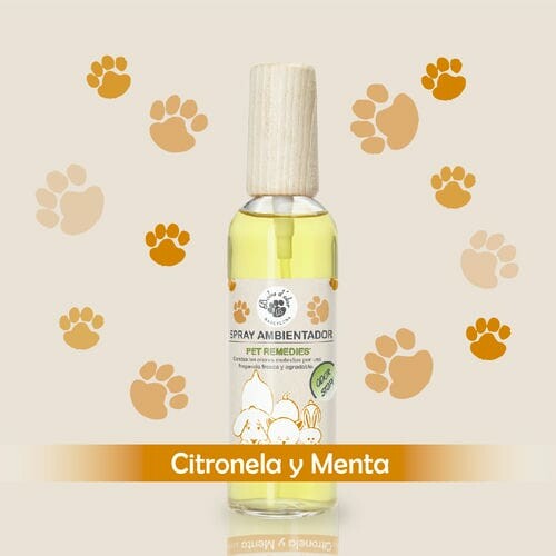 Spray pochłaniający zapachy zwierząt domowych 100ml. Citronella y Menta|Boles d'olor