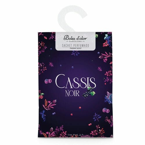 Fragrance bag LARGE, paper, 12 x 17 x 0.3 cm, Cassis Noir|Boles d'olor
