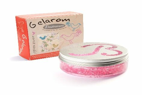 GELAROM scented balls in a jar, FOR NEUTRALIZING THE ODOR, with the scent of Jazmin Blanco|Boles d'olor